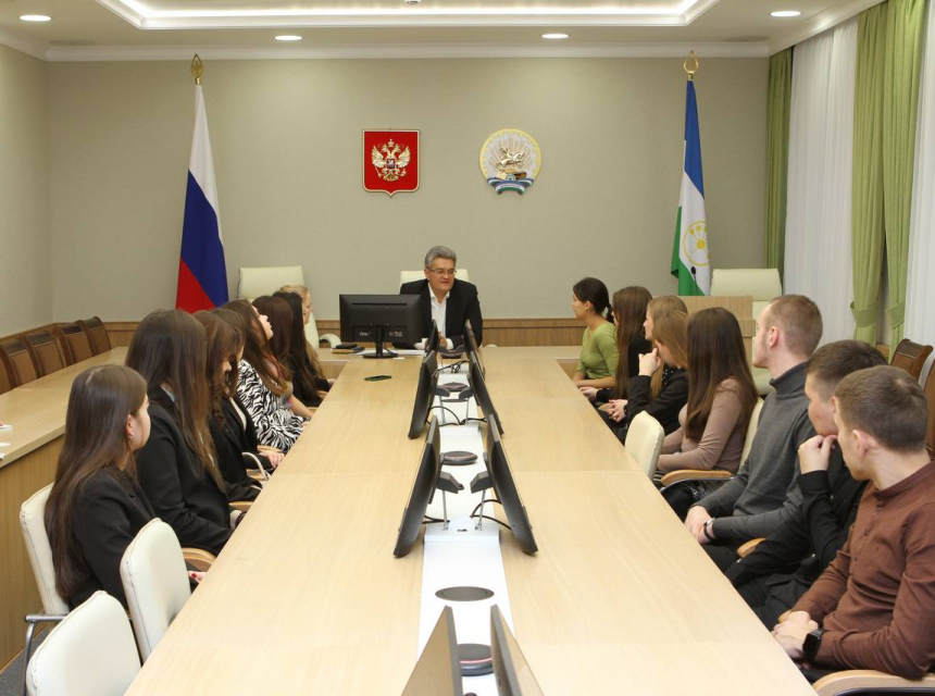Студенты Академии посетили Центральную избирательную комиссию Республики Башкортостан